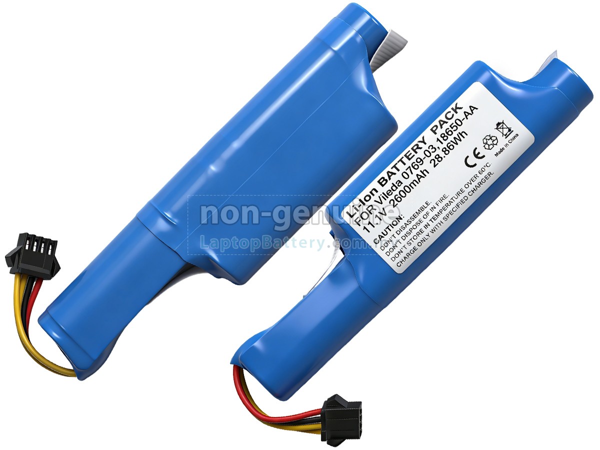 Vileda VR 102 replacement battery