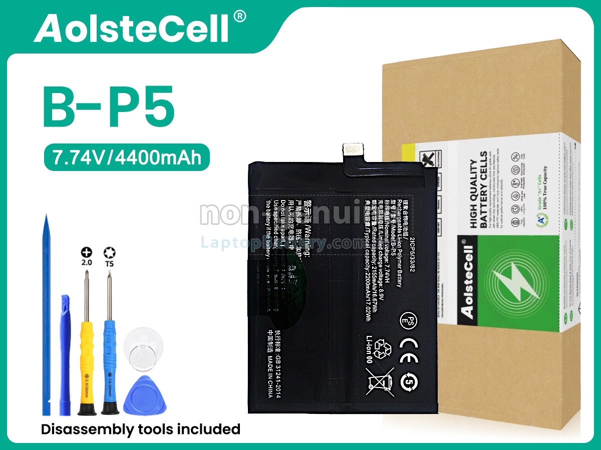 Vivo B-P5 replacement battery