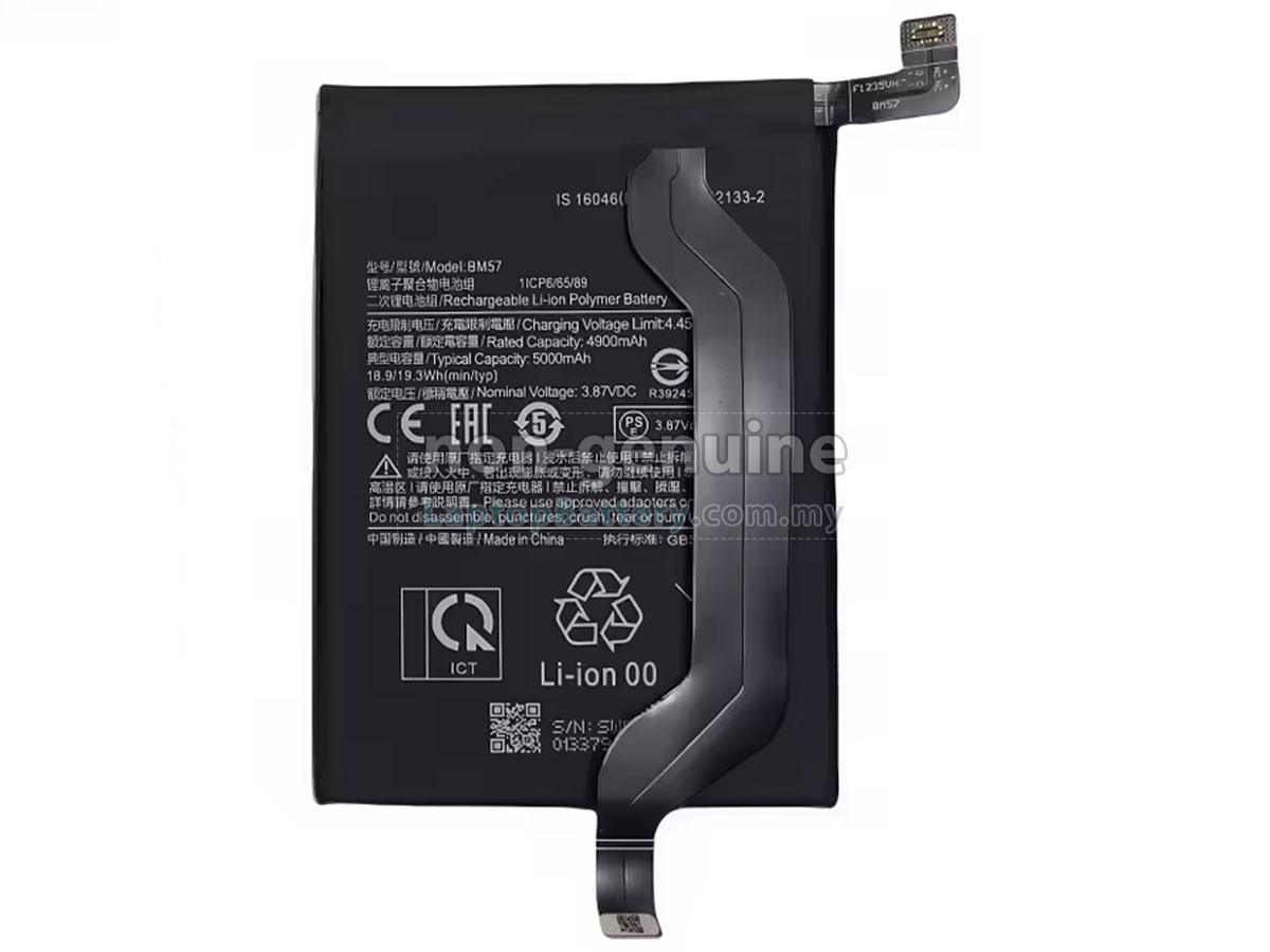 XiaoMi POCO X3 GT replacement battery