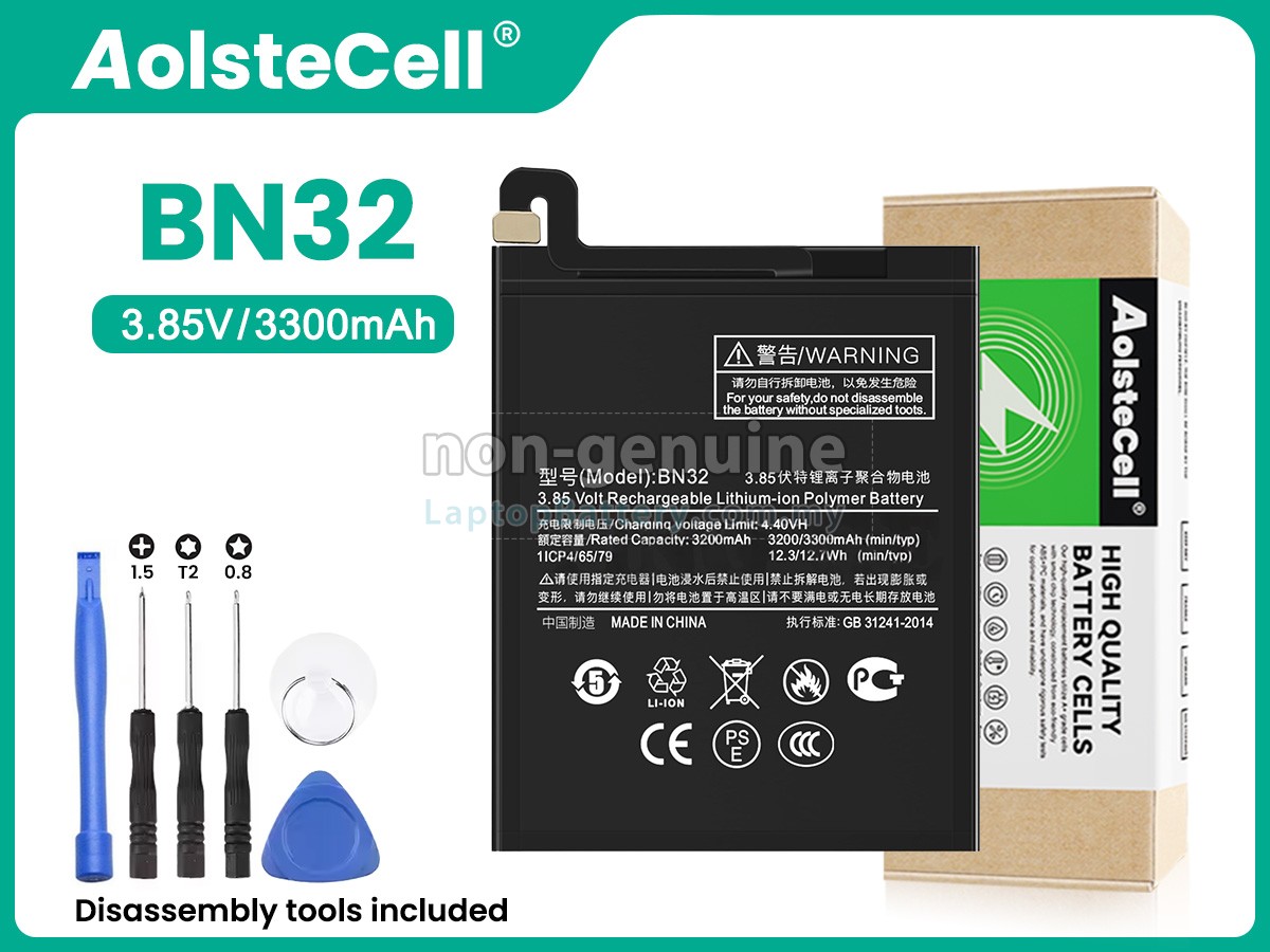 XiaoMi BN32 replacement battery