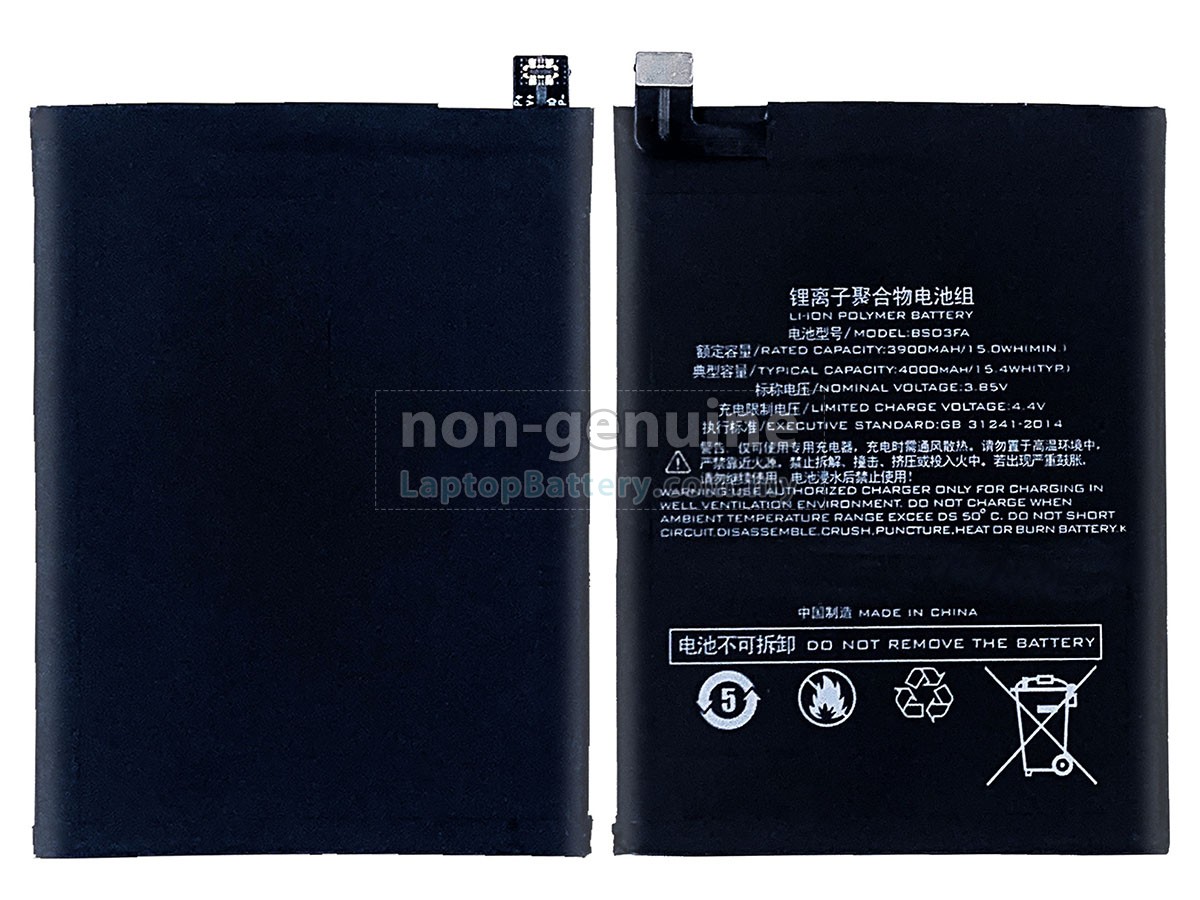 XiaoMi BS03FA replacement battery