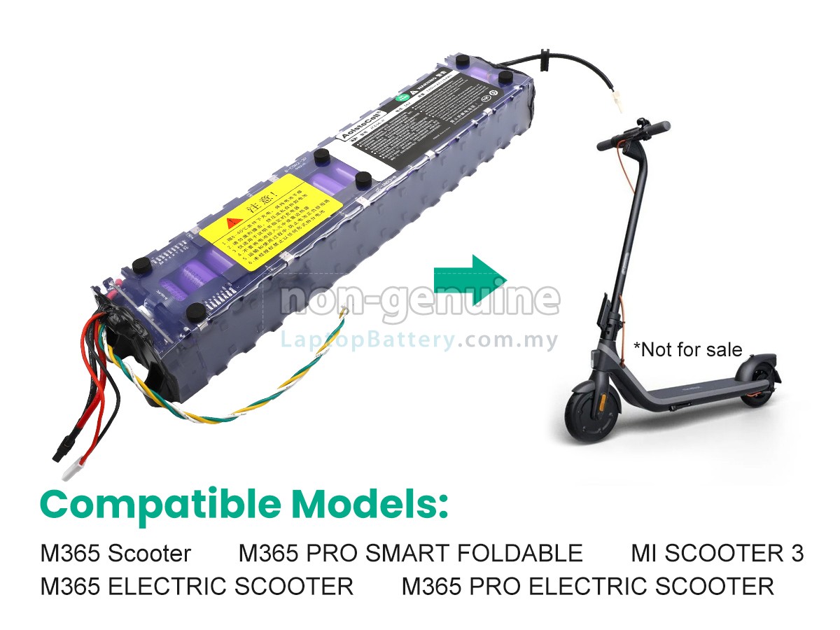 XiaoMi M365 PRO ELECTRIC SCOOTER replacement battery