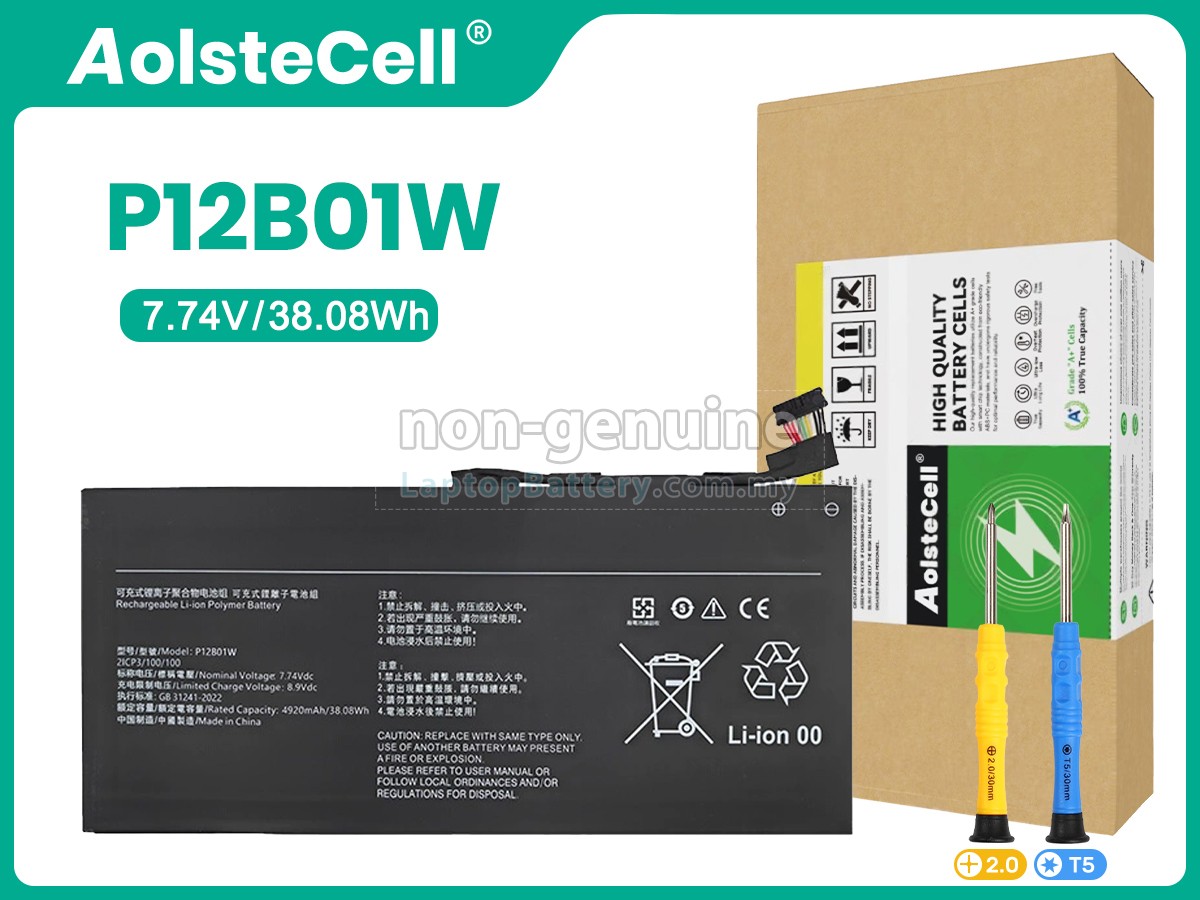 XiaoMi BOOK S 12.4 replacement battery