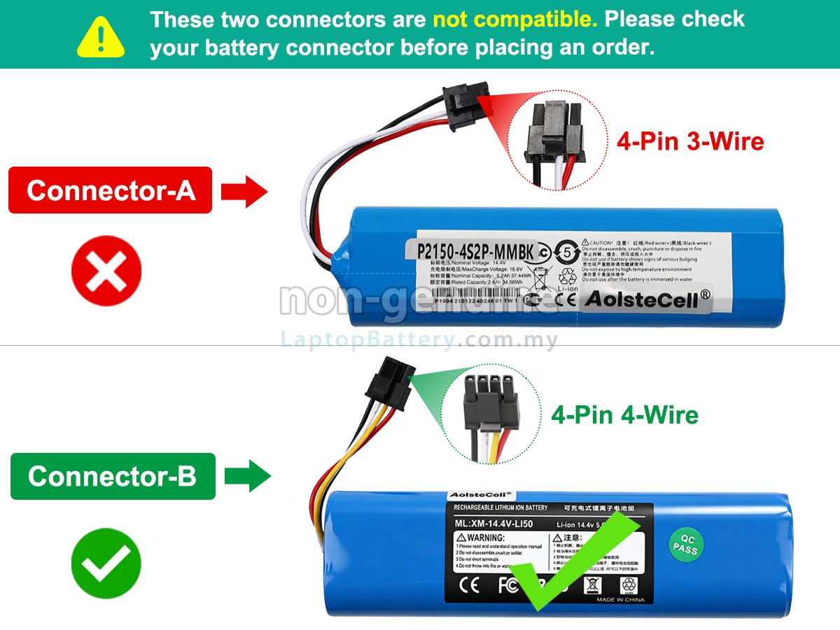 XiaoMi STYTJ05ZHM replacement battery