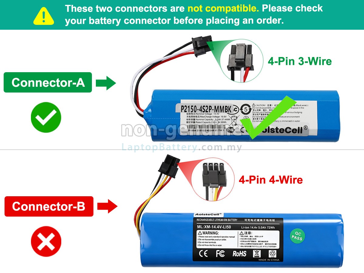 XiaoMi STYTJ05ZHM replacement battery
