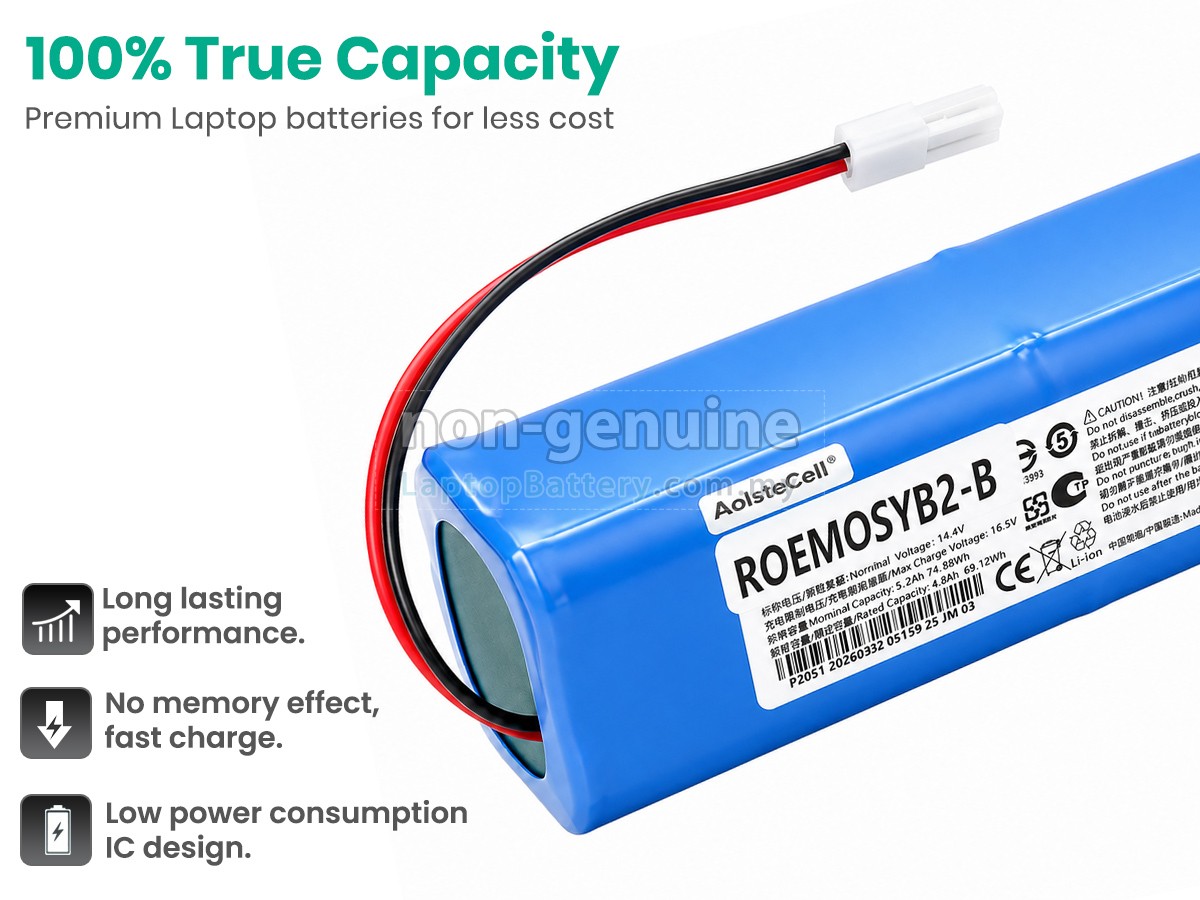 XiaoMi ROEMO SYB2 replacement battery