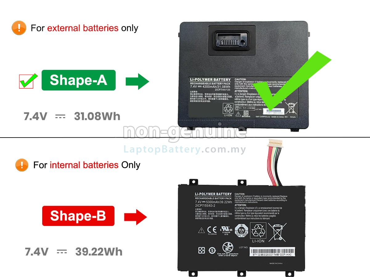 Xplore XSLATE D10 replacement battery