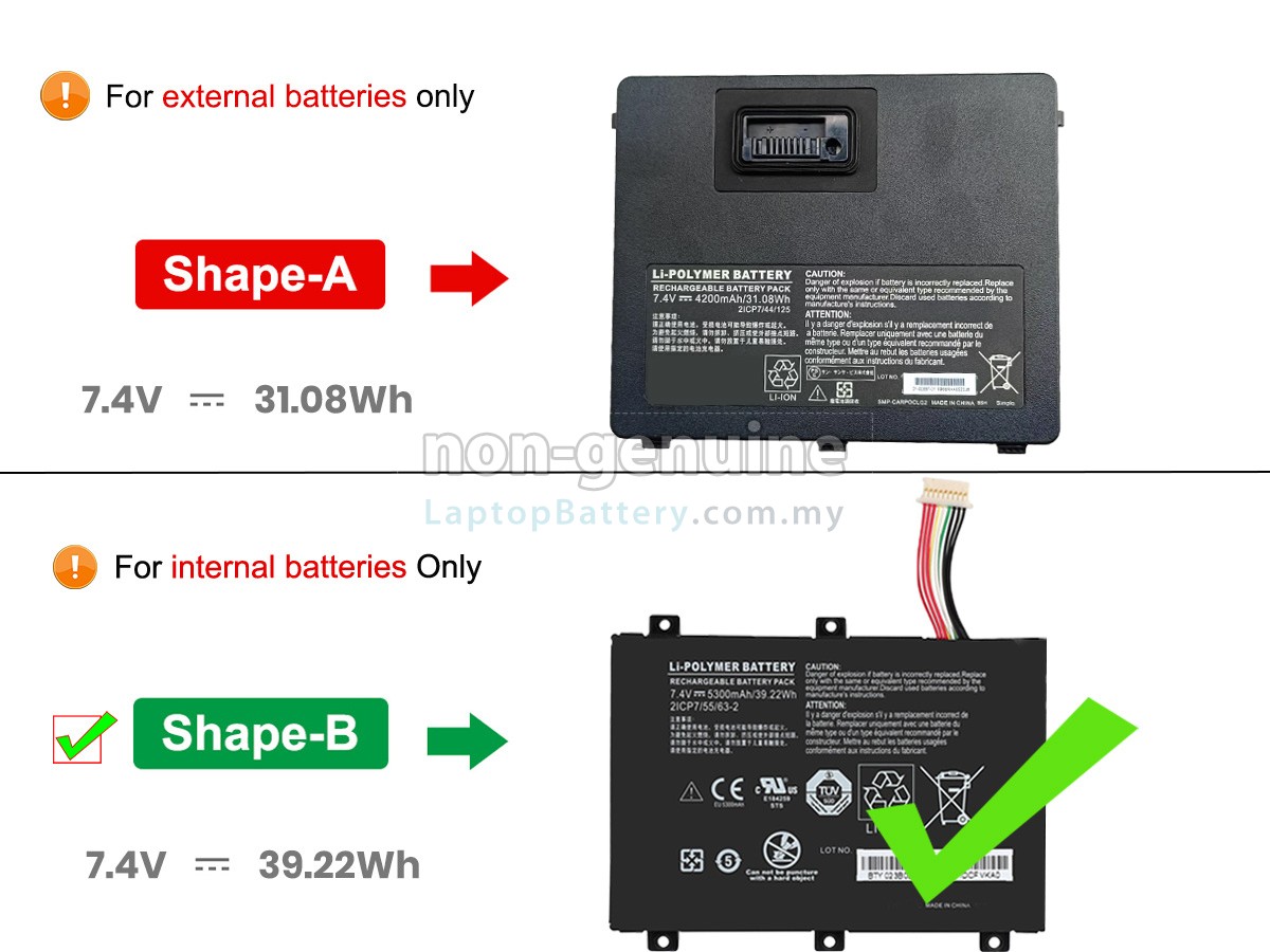 Xplore XSLATE D10 replacement battery