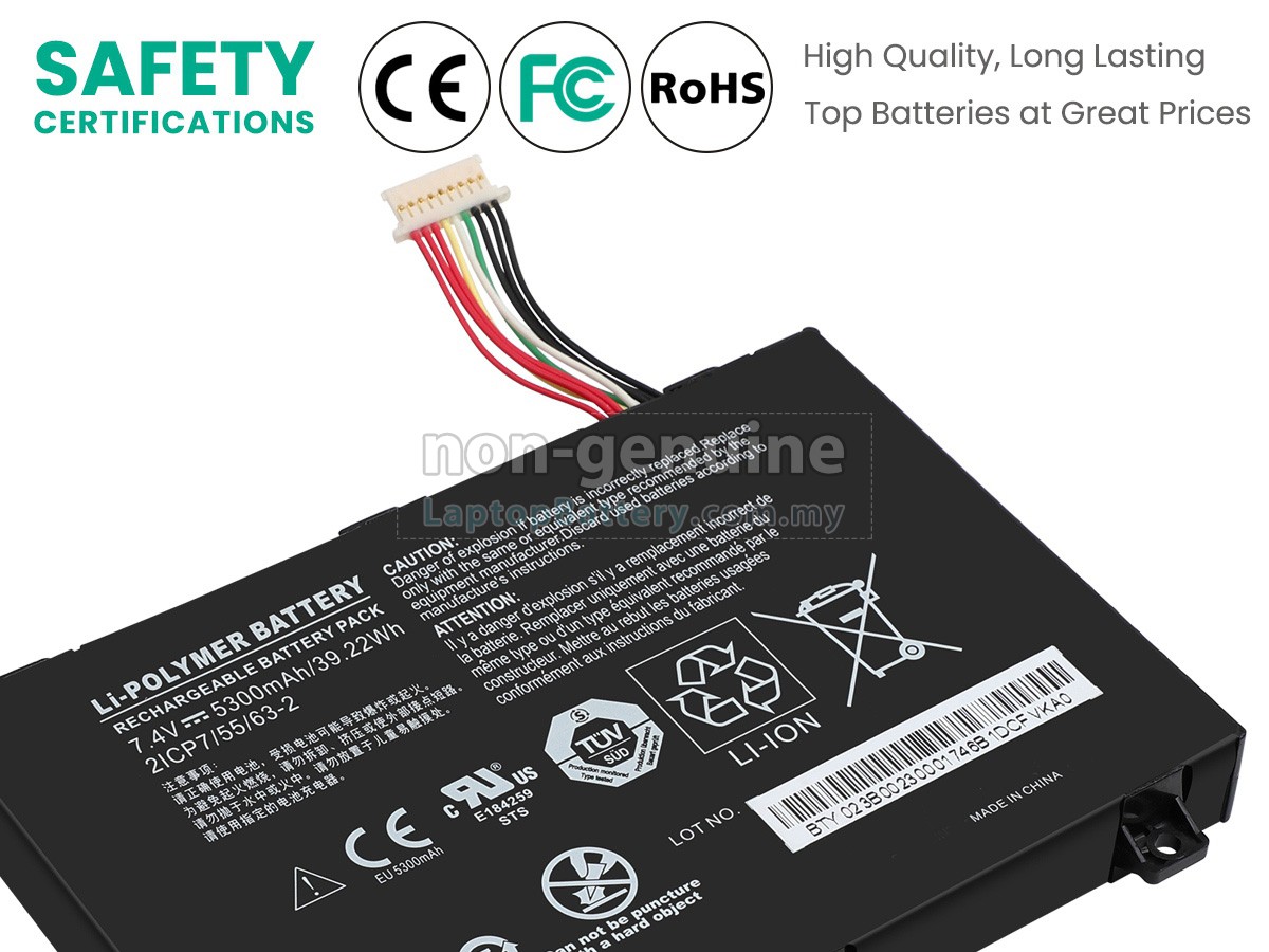Xplore XSLATE D10 replacement battery