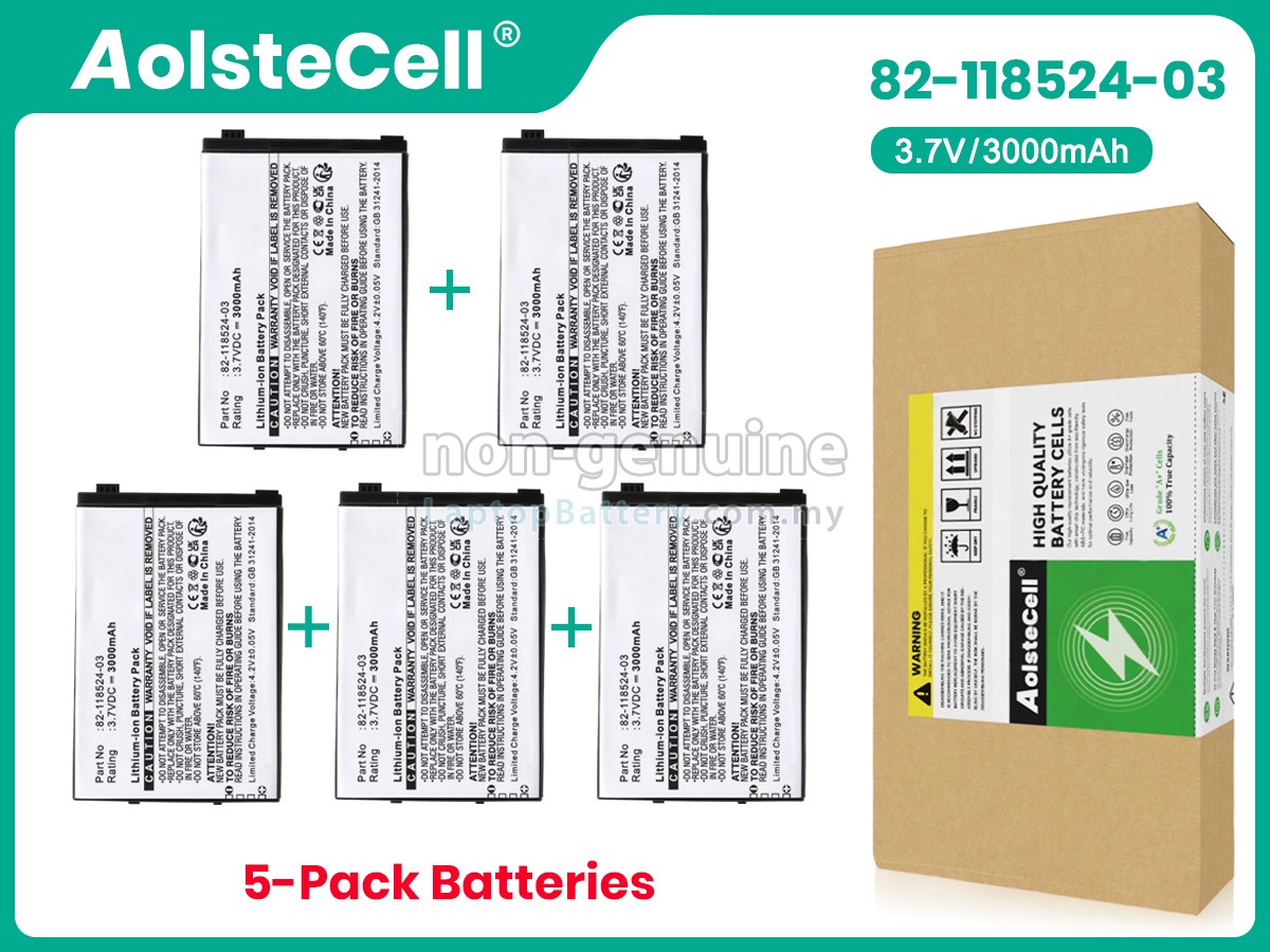Zebra 82-118524-03 replacement battery