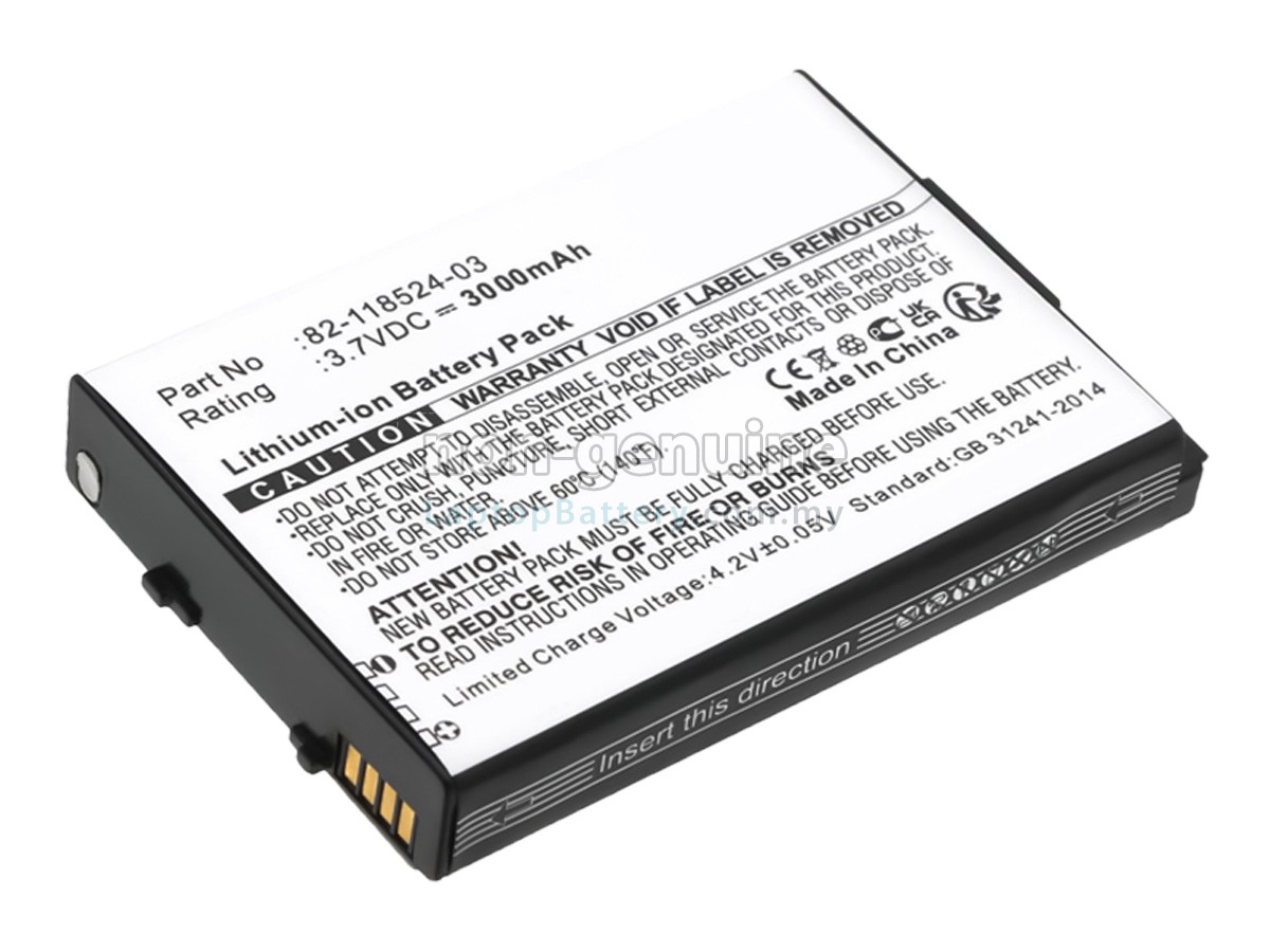 Zebra 82-118524-03 replacement battery