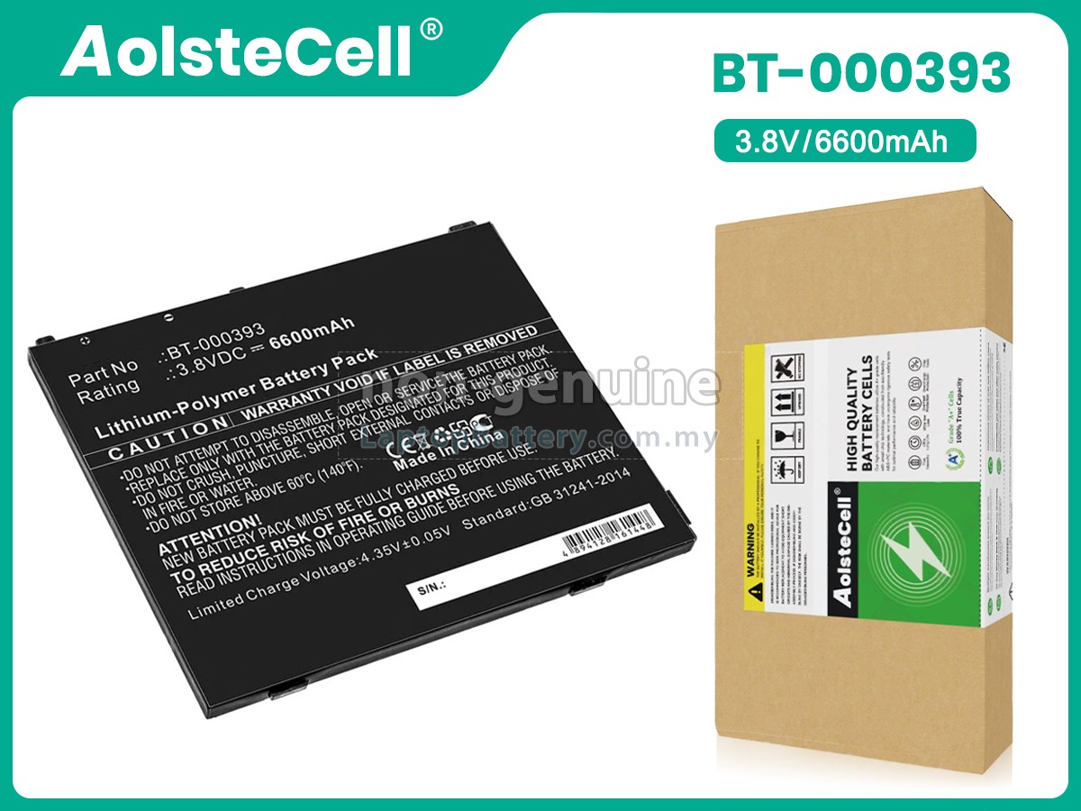 Zebra ET56 replacement battery