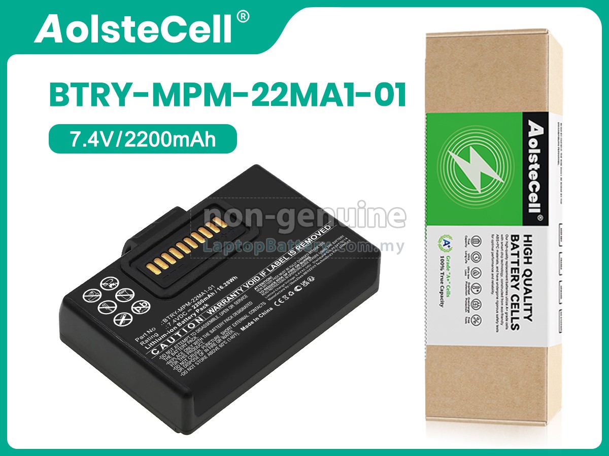 Zebra BTRY-MPM-22MA1-01 replacement battery