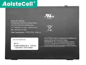 Zebra ET5X battery