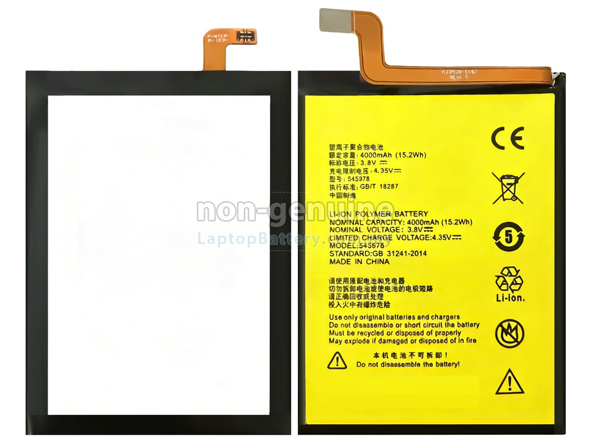 ZTE 545978 replacement battery