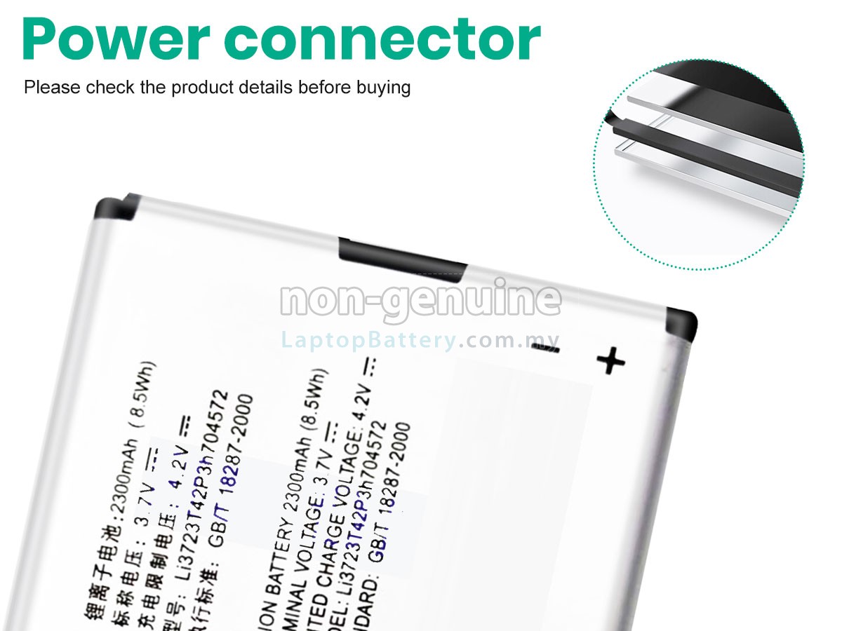 ZTE MF91 4G WIFI replacement battery